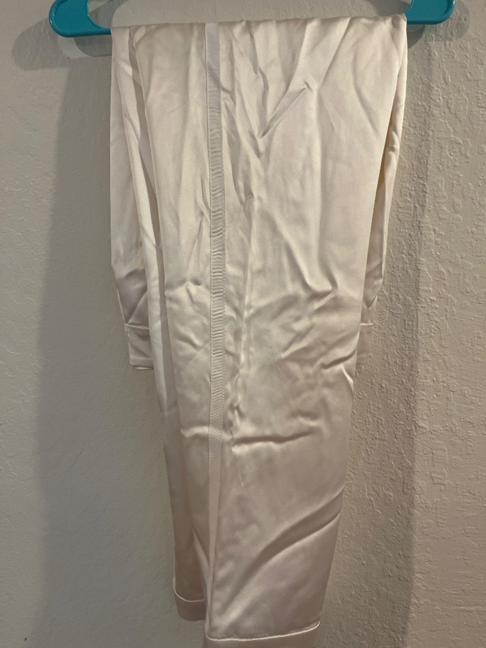 Fleur du Mal Pleated Silk Tuxedo Pant - Picture 7 of 7